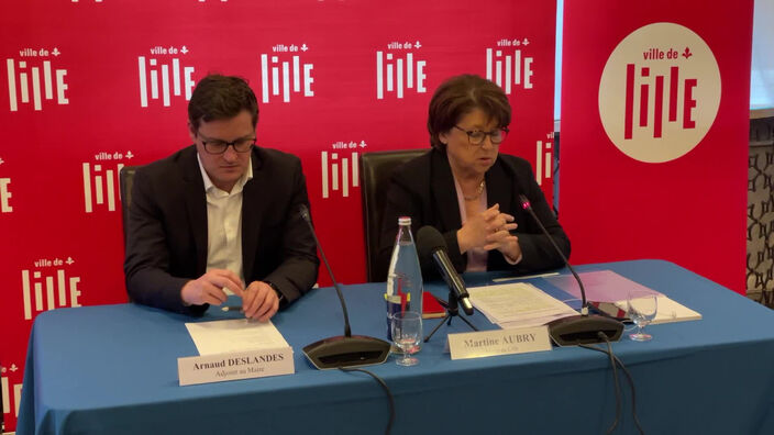 Quatre mois après les effondrements, la maire de Lille fait le bilan