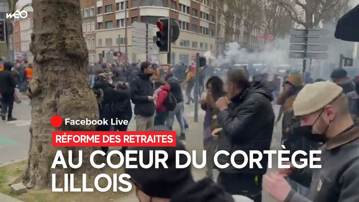 Réforme des retraites : au cœur du cortège lillois pour cette 10e journée de mobilisation