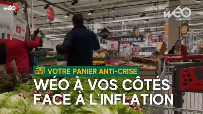 Le panier anti-crise de Wéo : à vos côtés face à l'inflation