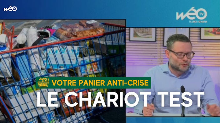 Le panier anti-crise de Wéo : le chariot test 