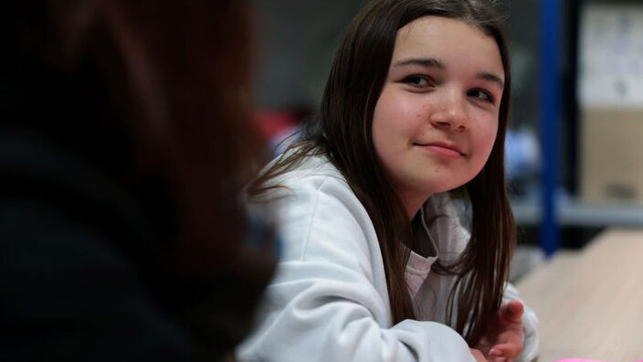 Maëlys, Douaisienne de 13 ans, dans la saison 3 de "Je te promets" sur TF1