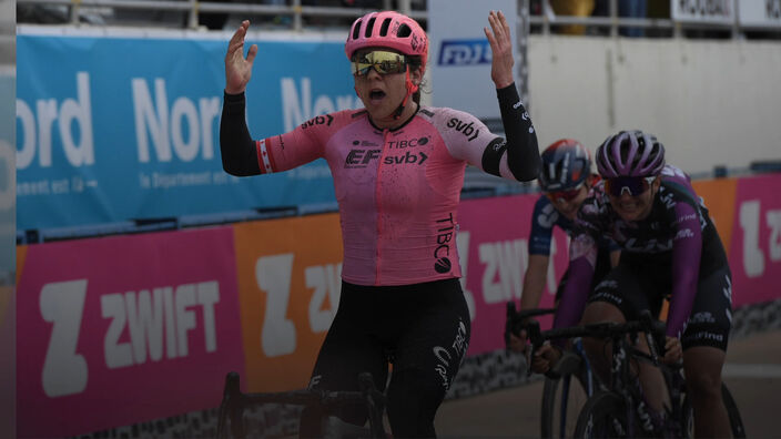 Paris-Roubaix femmes : la Canadienne Alison Jackson surprend les favorites