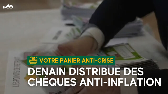 Des chèques anti-inflation à Denain 