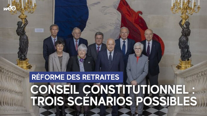 Réforme des retraites : au Conseil constitutionnel, trois scénarios possibles