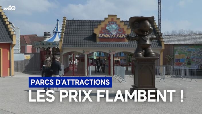 Les prix des parcs d'attractions flambent aussi