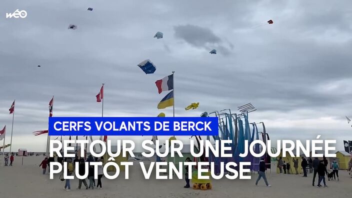 Ça souffle aux cerfs-volants de Berck ce jeudi