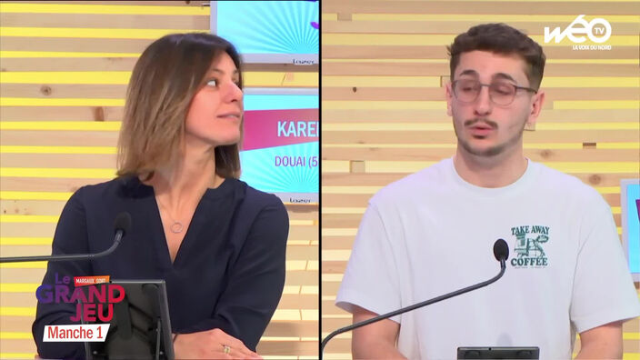 Le Grand Jeu avec Karen et Tanguy : manche 1