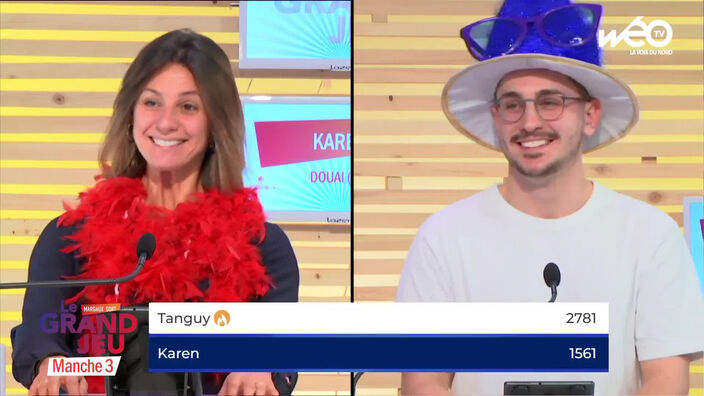 Le Grand Jeu avec Karen et Tanguy : manche 3