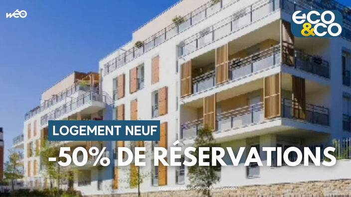 Logement neuf : -50% de réservations 