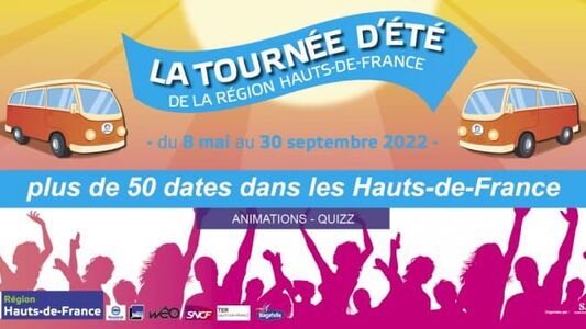 Tournée d'été région Hauts de France à Lens