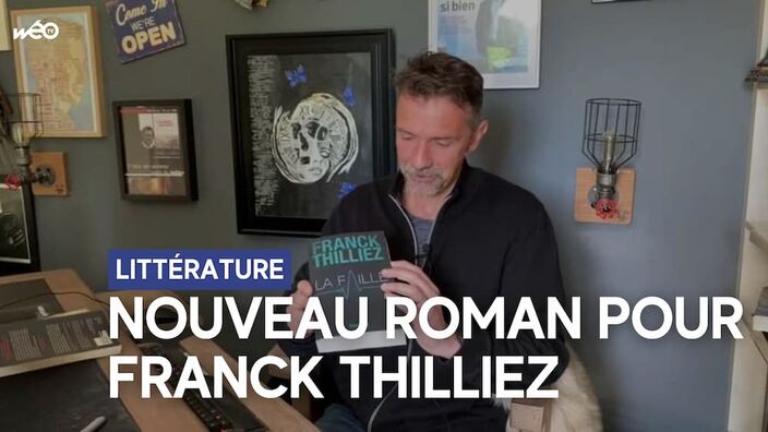 Franck Thilliez présente son nouveau roman policier, qui sort le 4 mai
