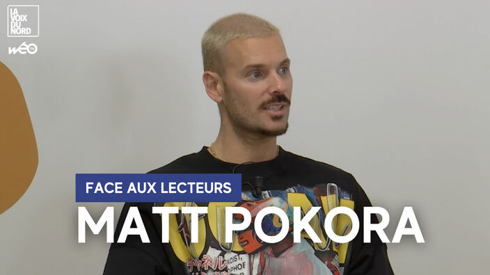 Matt Pokora face aux lecteurs de La Voix du Nord