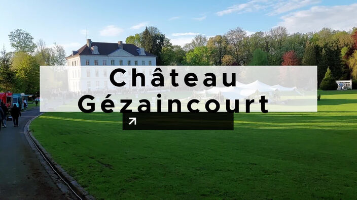Inauguration du Château de Gézaincourt (80)