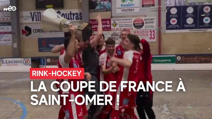 Rink-hockey : Saint-Omer remporte la Coupe de France !
