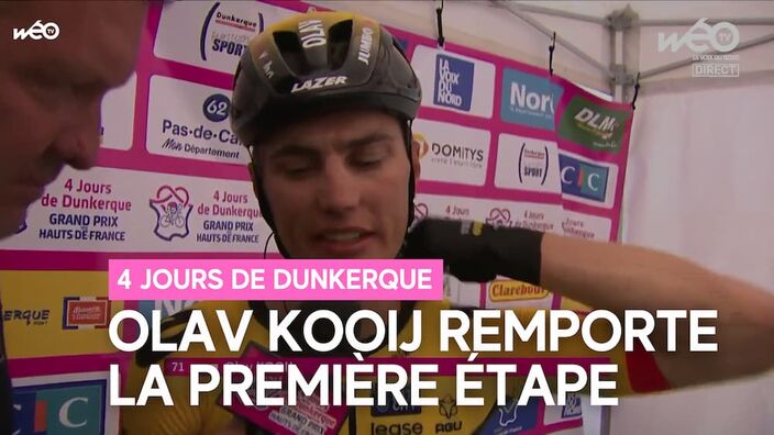 4 Jours de Dunkerque : l'inteview d'Olav Kooij, vainqueur de la 1ère étape