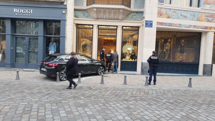 A Lille, nouveau cambriolage à la boutique Louis-Vuitton