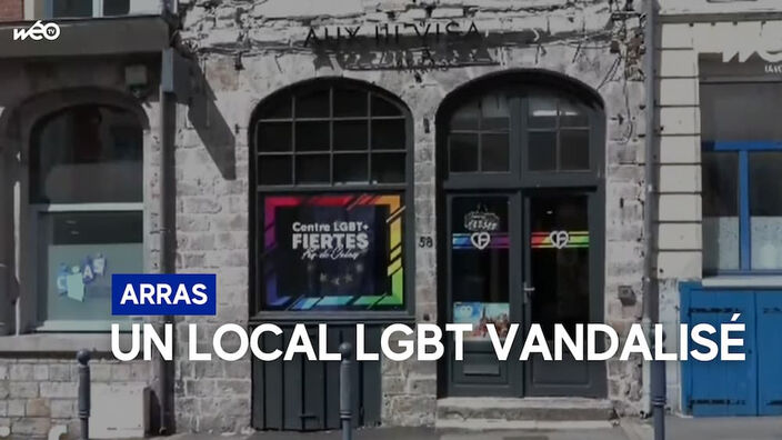 Arras : un local LGBT vandalisé par des homophobes