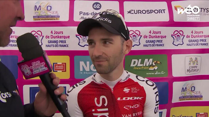 4 Jours de Dunkerque : l'inteview de Benjamin Thomas, vainqueur du contre la montre