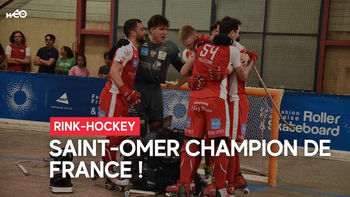 Rink-hockey : Saint-Omer est officiellement champion de France !