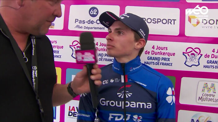 Interview de Romain Grégoire, vainqueur des 4 Jours de Dunkerque