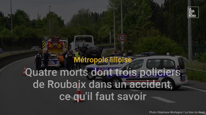 Trois policiers morts dans une collision : ce qu'il faut savoir