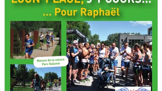 LOON-PLAGE J'Y COURS...POUR RAPHAEL