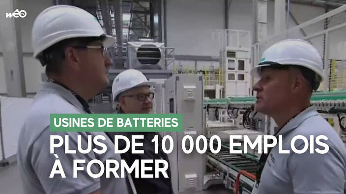 Usines de batteries à Douvrin : le défi de la formation