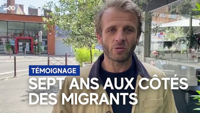 Il a passé sept ans aux côtés des migrants