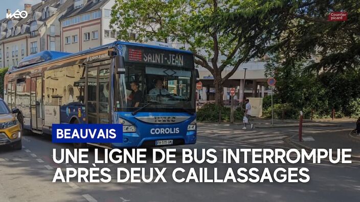 Bus caillassé à Beauvais