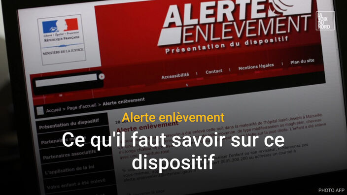 Alerte enlèvement : ce qu'il faut savoir du dispositif