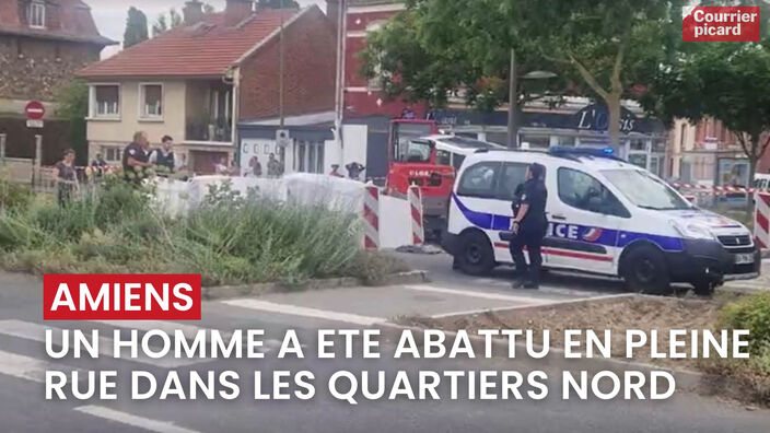 Amiens Nord: un homme abattu en pleine rue 