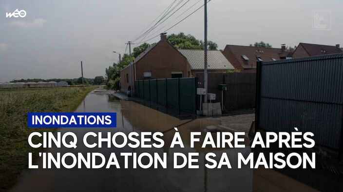 Que faire lorsque sa maison a été inondée ?