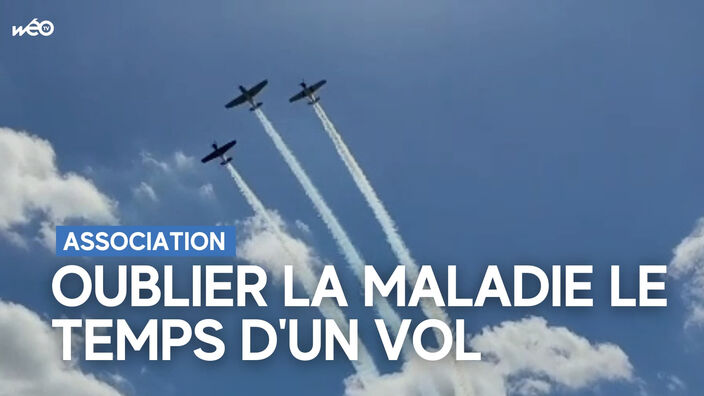 Oublier le temps d'un vol, la maladie