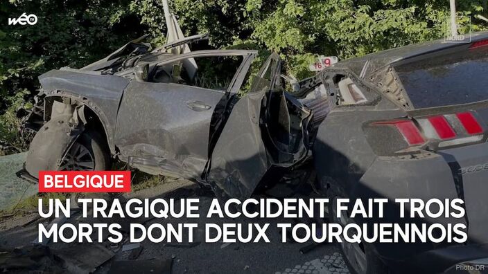 Trois morts, dont deux Tourquennois, dans un violent accident en Belgique