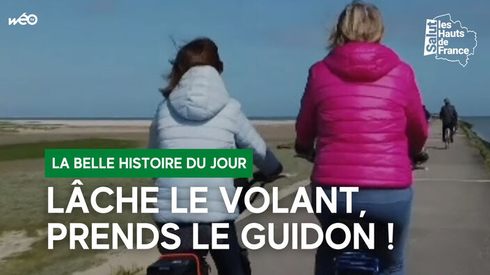 Lâche le volant, prends le guidon !