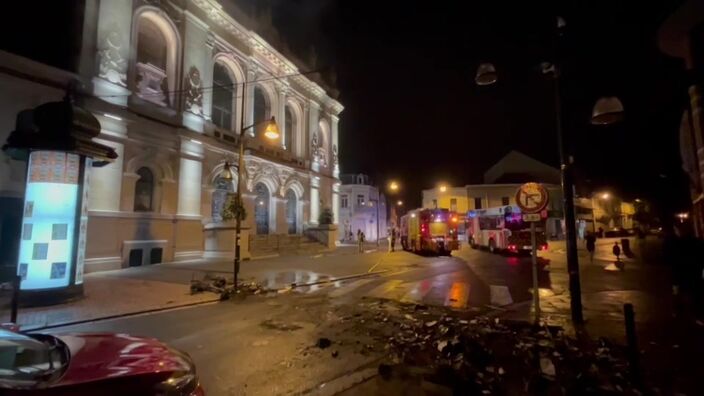 Denain : le théâtre et la mairie cibles de casseurs après la mort de Nahel