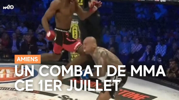 Un combat de MMA ce 1er juillet à Amiens