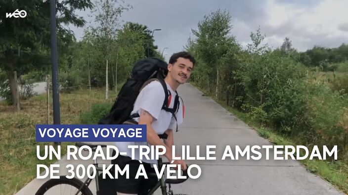 Ce jeune photographe Héninois va réaliser un road-trip Lille-Amsterdam de 300 km à vélo