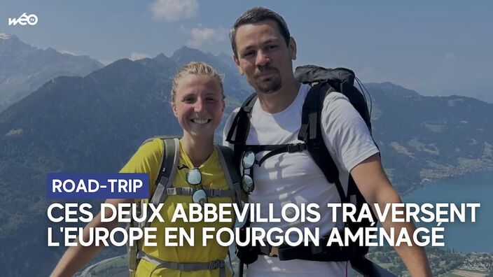 Road-trip pour deux Abbevillois en fourgon aménagé à travers l'Europe