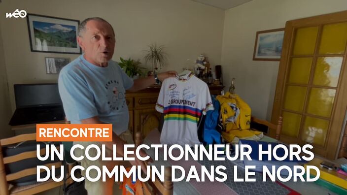Italo Lecci, le fan de cyclisme aux 40 000 photos et dédicaces de coureurs professionnels