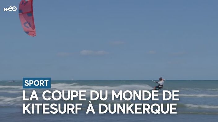 La coupe du monde de kitesurf à Dunkerque