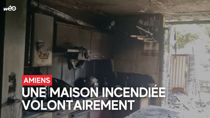 Amiens : une famille victime d'un incendie criminel