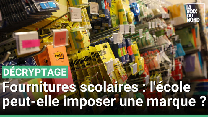 Fournitures scolaires : l’école peut-elle imposer l’achat d’une marque ?