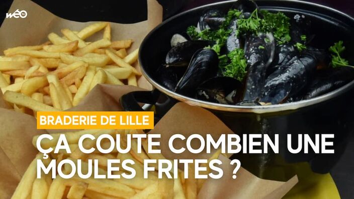 Braderie de Lille : combien coûte, en moyenne, une moules-frites ?