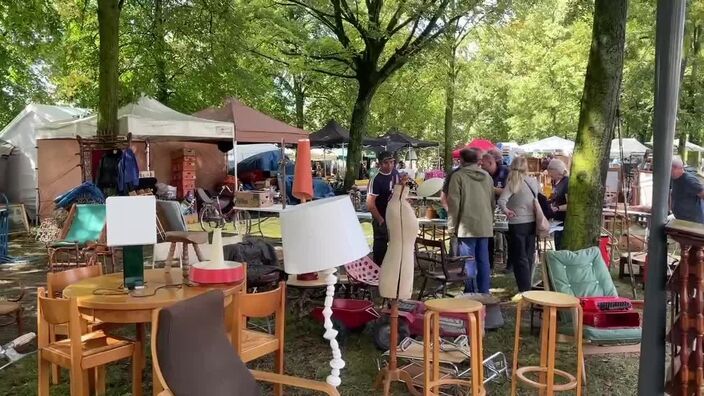 La Braderie de Lille a déjà débuté au niveau de l’Esplanade