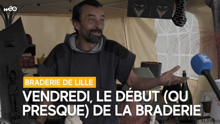 Le vendredi, c'est déjà la braderie !