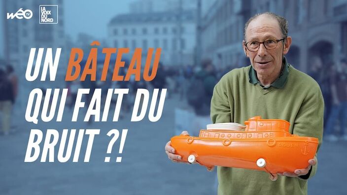 Braderie de Lille : il nous montre un objet étonnant sur son stand !