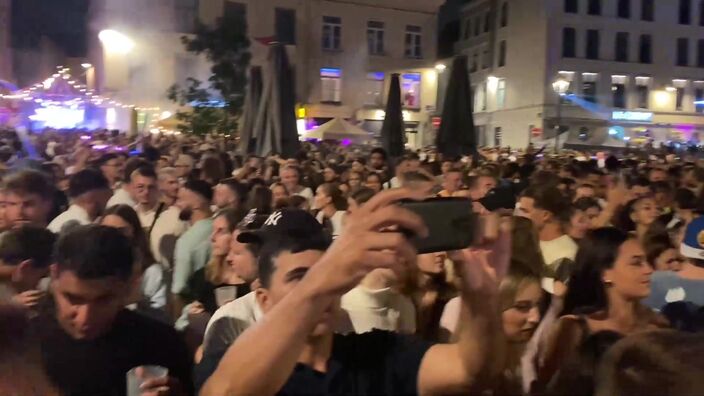 Braderie : Lille transformée en boîte de nuit géante