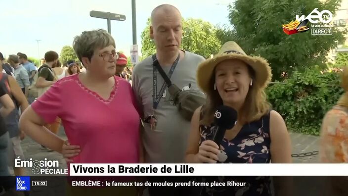 Braderie de Lille : émission spéciale du dimanche après-midi