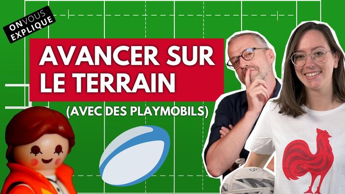 Comment avance-t-on sur le terrain au rugby ? (expliqué avec des Playmobils)